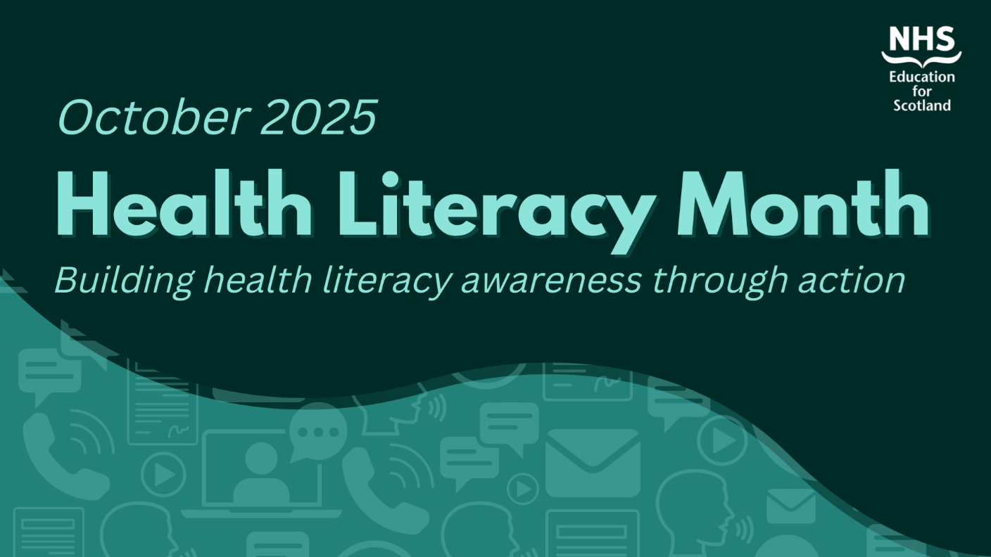 October is Health Literacy Month
